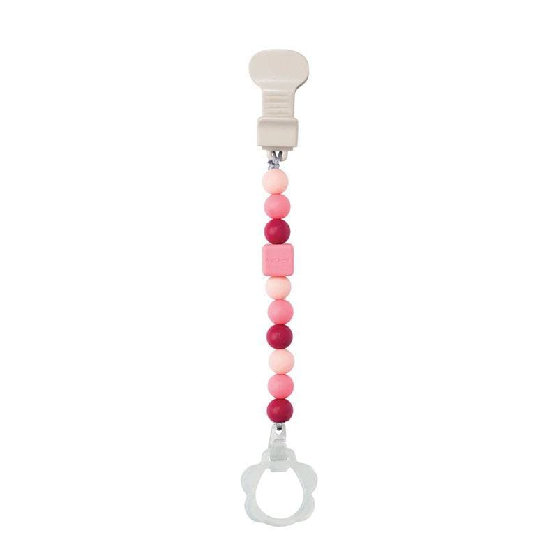 Attache Sucette Silicone Corail — vue 2 sur 2