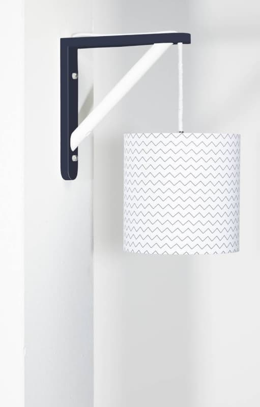 Applique Murale Lumineuse Hello, hello sauthon babylighting blanc/bleu per — vue 3 sur 3