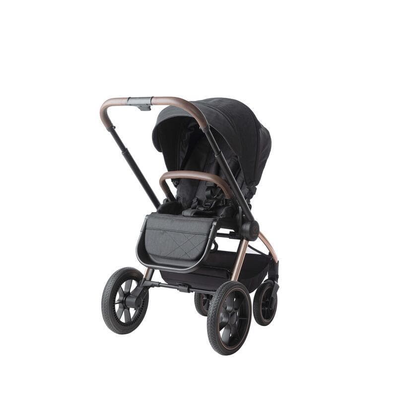 Crios 3.0 Rose Gold Fishbone Antra + Habillage de Pluie, poussette 4 roues pericles 95 x 57 x 106 — vue 1 sur 3