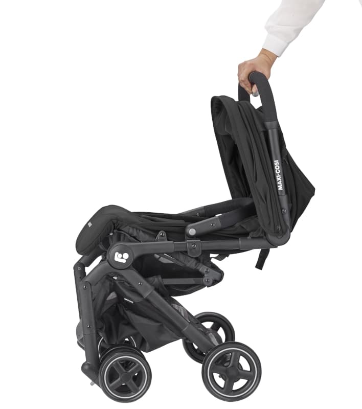 Poussette Lara2 Essential Black, maxi-cosi — vue 3 sur 4