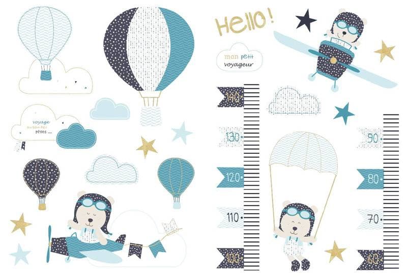 Stickers Muraux New, lazare sauthon baby deco 70 x 50 x 1 — vue 1 sur 3