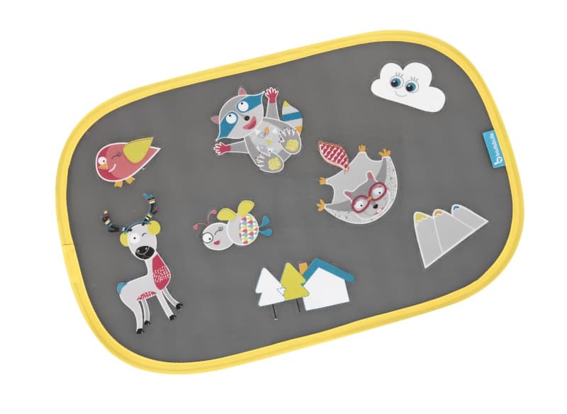 Lot Pare-soleil X 2 + Stickers Montagne