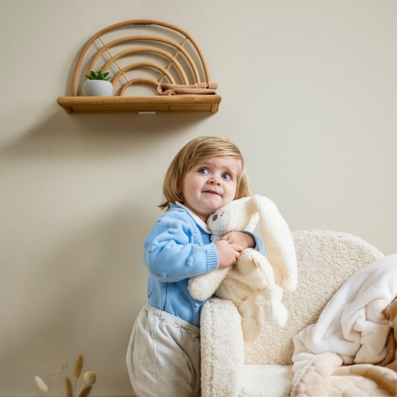 Peluche Teddy, vanille 36cm lapidou nattou 25/03 — vue 3 sur 3
