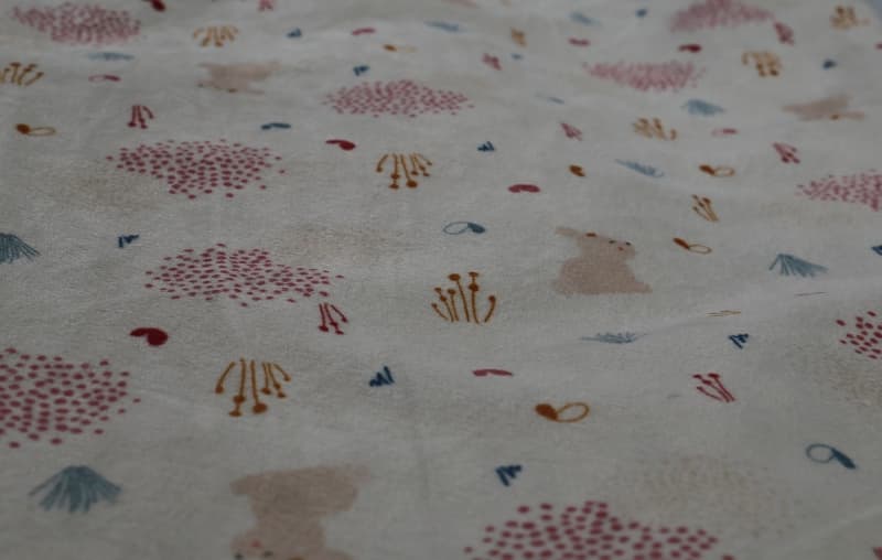 L&j Couverture 75x100cm Veloudoux, multico permanent — vue 4 sur 4