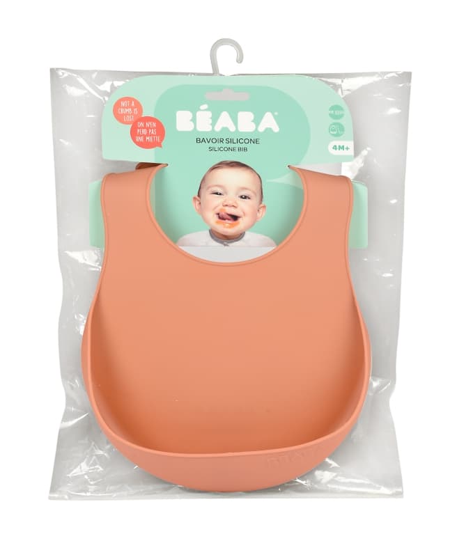Bavoir Silicone, terracotta 26 x 4,5 x 37 — vue 3 sur 4