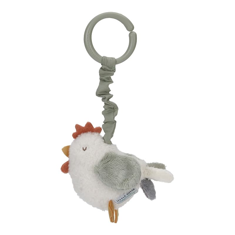 Peluche Vibrante Poule, 0m+ little farm little dutch 05-24 — vue 1 sur 4