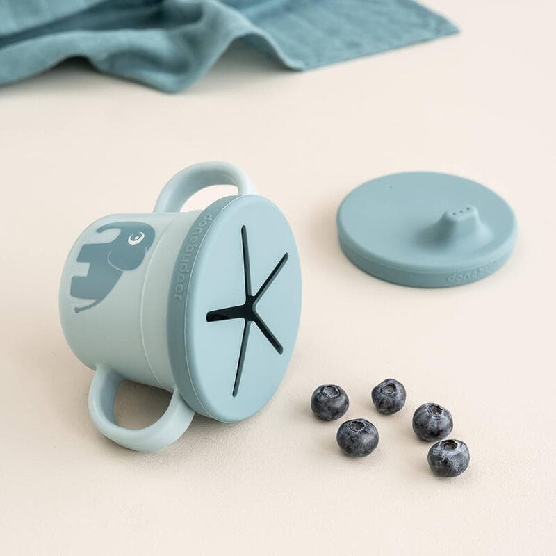 Foodie Tasse Apprentissage&snack Elphee, bleu done by deer news aw 2023 — vue 2 sur 5