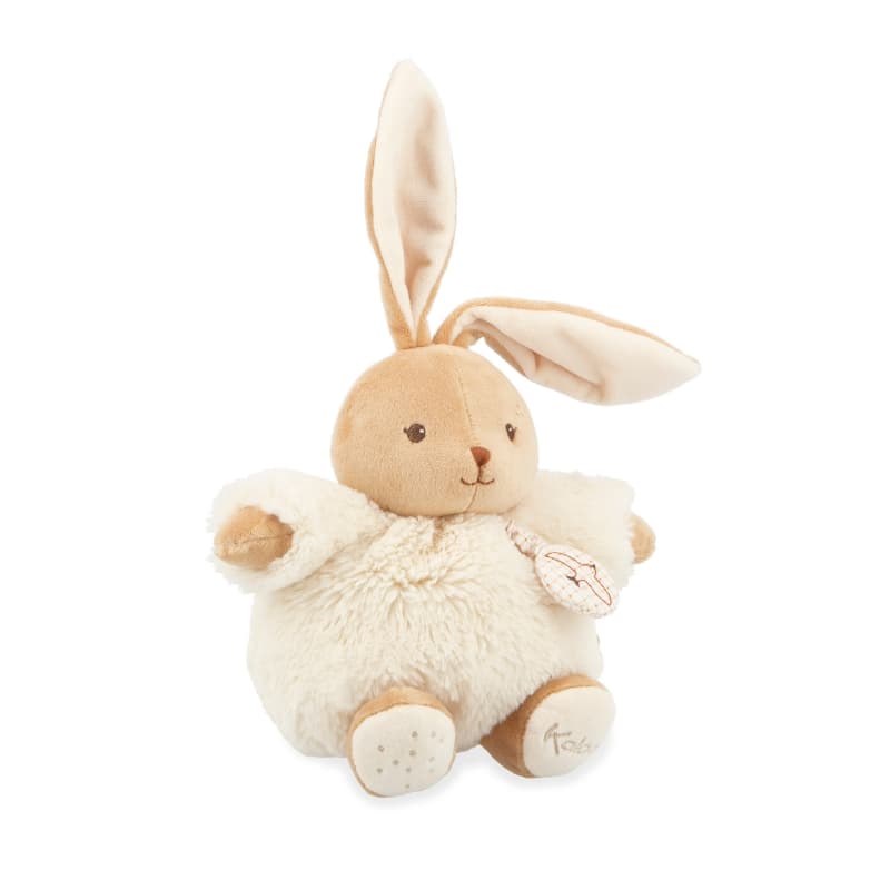 Patapouf Lapin Creme 17cm Musical, creme kaloo 25/02 — vue 5 sur 5