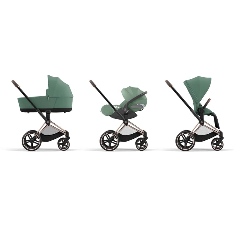 Habillage de Siege Priam 4 / E-priam 2, leaf green platinum cybex 07-24 — vue 3 sur 5