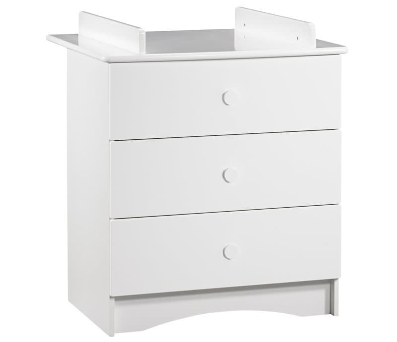 Commode 1er Prix Blanche Dispositif a Langer Incl, l 80h 93 p68 blanc sauthon easy per basic