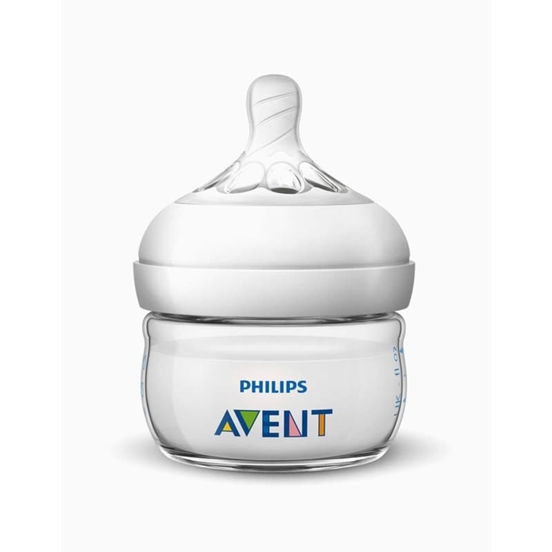 Scf039/17 Biberon Natural 2.0 Nn 60ml, philips avent 7,2 x 7,2 x 10,4