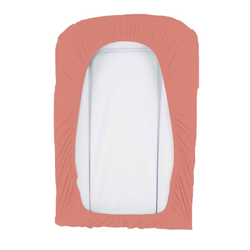 Housse Matelas a Langer 50x75 Terracotta, housse matelas à langer bb9 creation terracotta 50x75 cm — vue 3 sur 3