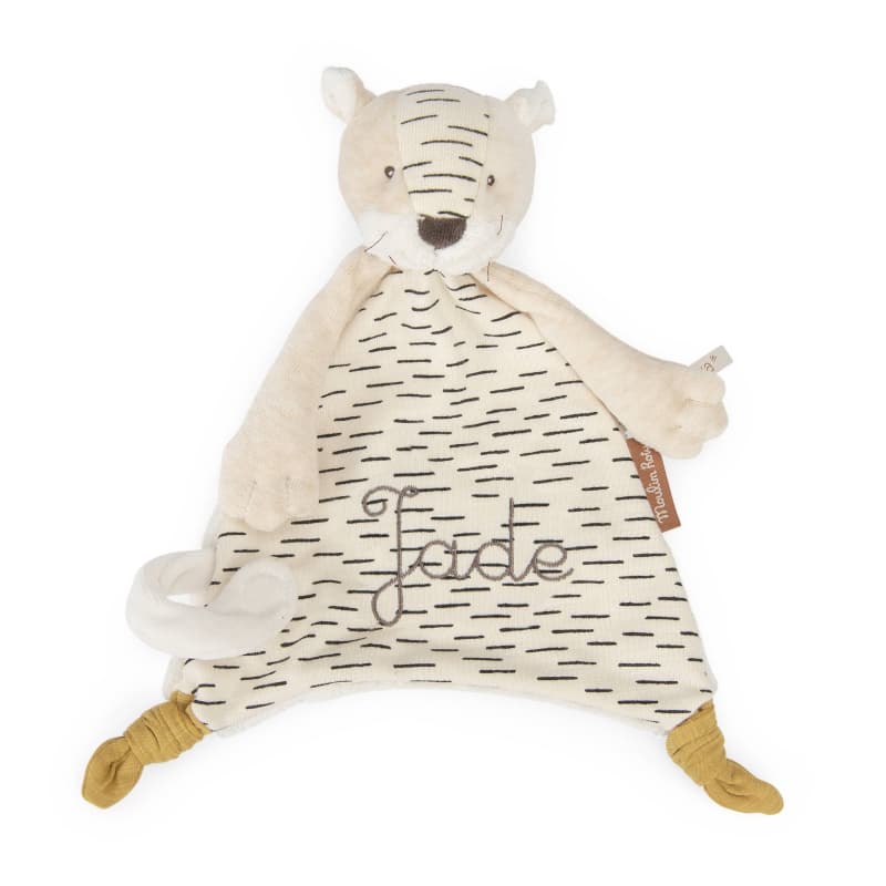 Doudou Tigre Baboo, creme la foret mawa moulin roty 26/01 — vue 1 sur 6