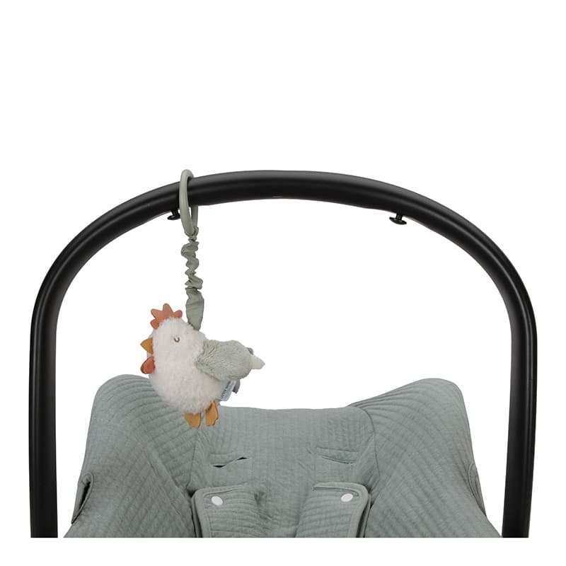 Peluche Vibrante Poule, 0m+ little farm little dutch 05-24 — vue 3 sur 4