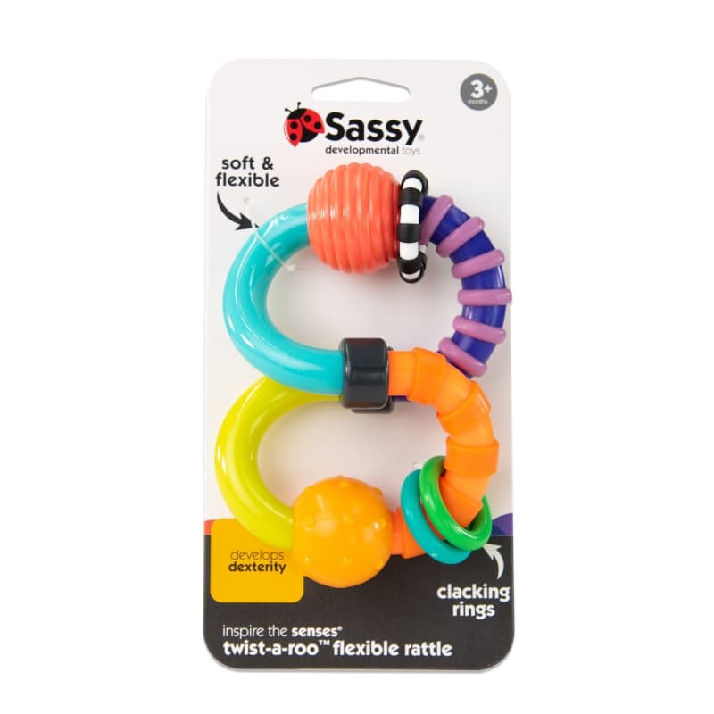 Twist-a-roo Hochet, sassy 05-24 — vue 3 sur 3