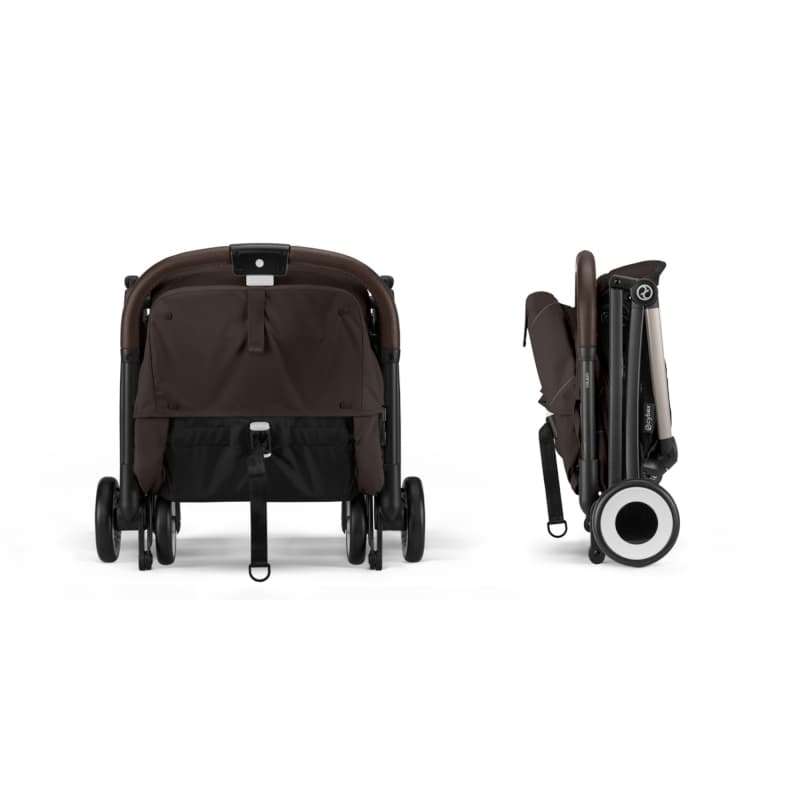 Poussette Orfeo Tpe, chocolate brown gold cybex 25/02 — vue 3 sur 5