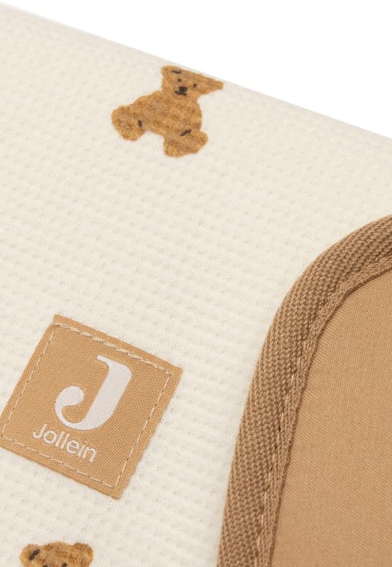 Tapis a Langer Nomade Waffle, multicolore teddy bear jollein — vue 5 sur 5