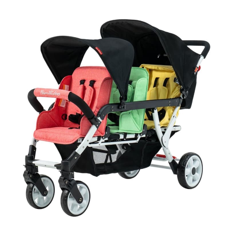 Poussette 3 Places Lidoo H3e + Ergondrive, multicolor familidoo — vue 1 sur 7