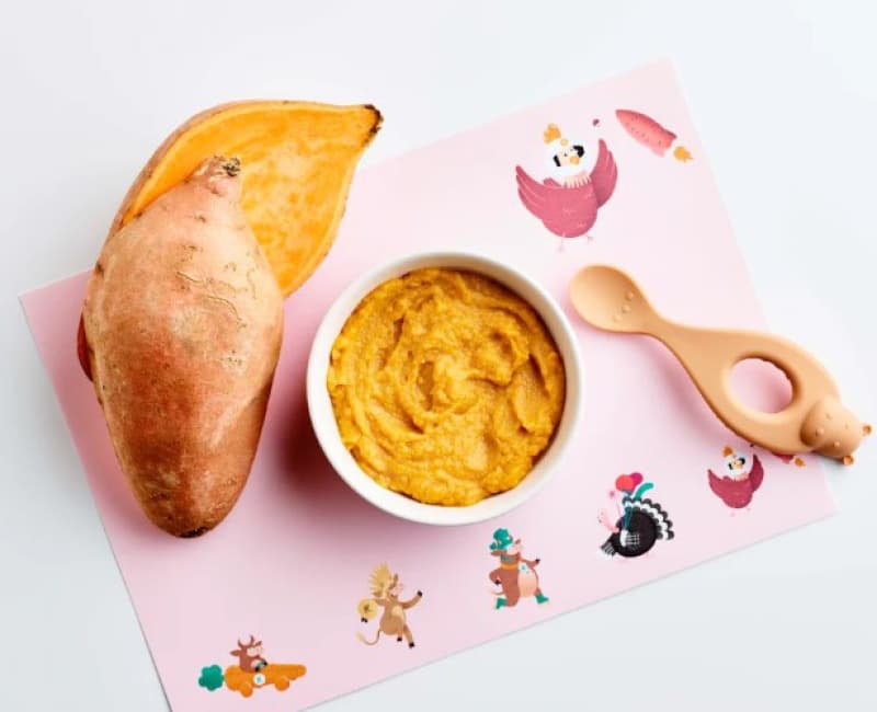 Mon Mouliné de Patates Douces et Poulet 6m — vue 2 sur 3