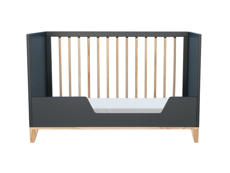 Nami Lit/bed Cannage Rotin 60 X 120 Onyx, théo 1242 x 650 x 780 — vue 3 sur 5