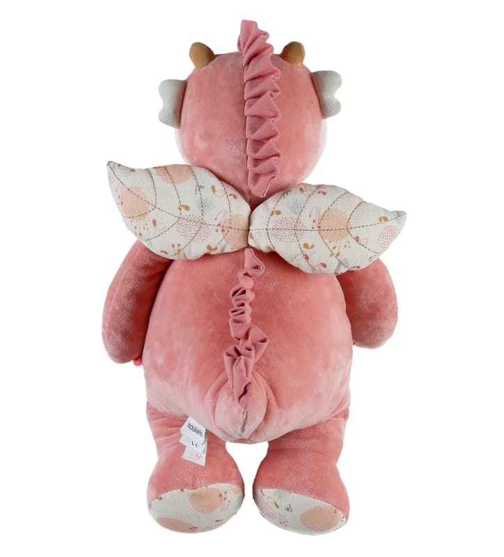 L&j Joy Peluche Medium Veloudoux, lina joy noukies rose permanent — vue 4 sur 4