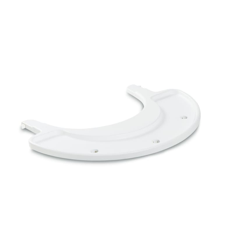 Alpha Play Tray White, jouets de chaise haute en bois - p-24 e-24 — vue 1 sur 5