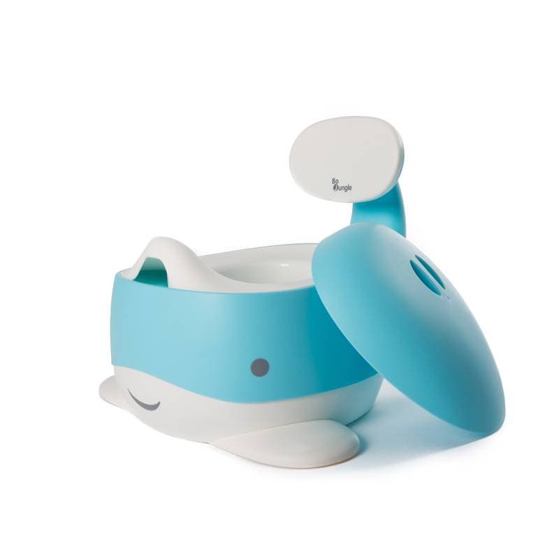 B-petit Pot Baleine Bleu, bo jungle bleu — vue 4 sur 5