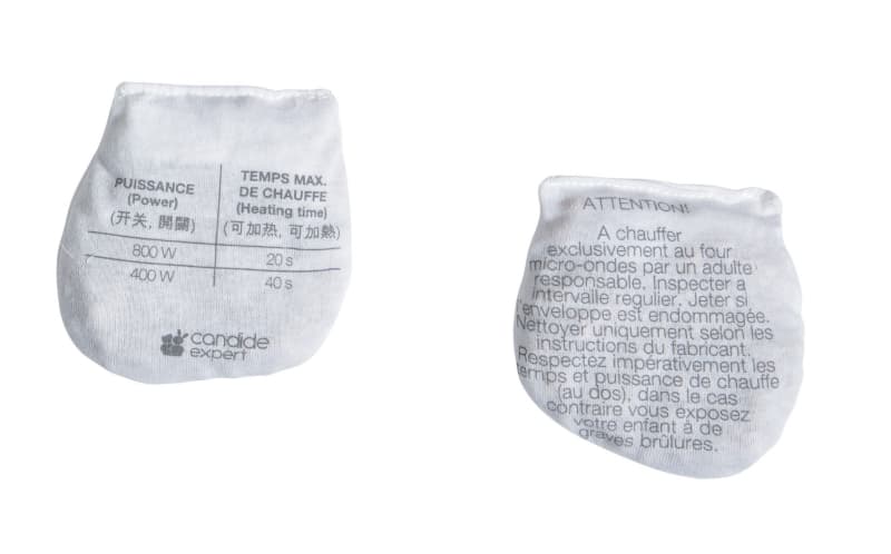 Mini Bouillotte de Massage, ecru / camel candide pe24 / ah24 — vue 4 sur 5