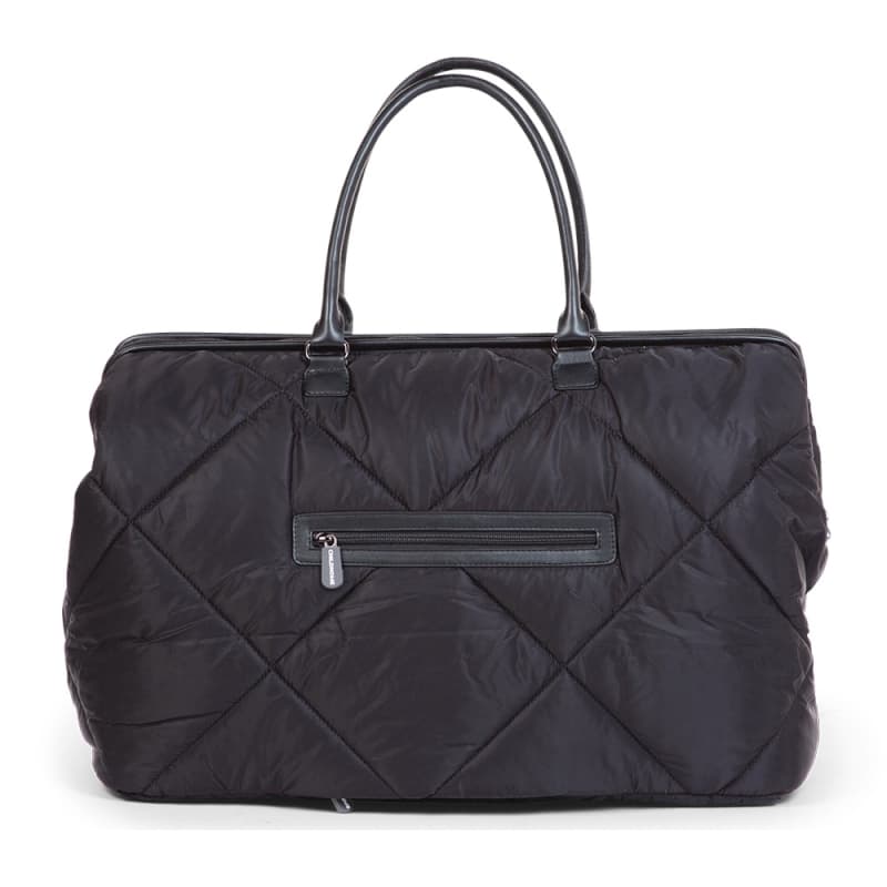 Mommy Bag Puffered Noir, sacs a langer noir — vue 3 sur 4