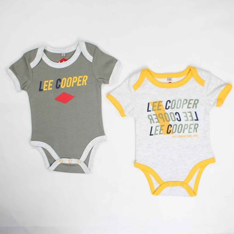 Lot de 2 Bodys Lee Cooper Boy — vue 8 sur 9