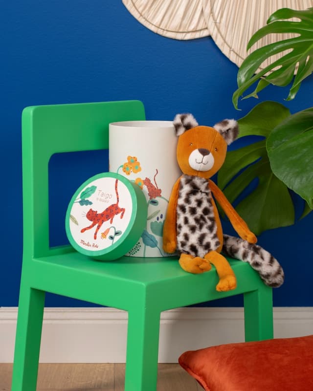 Poupee Leopard Taigo, caramel la foret mawa moulin roty 26/01 — vue 7 sur 7