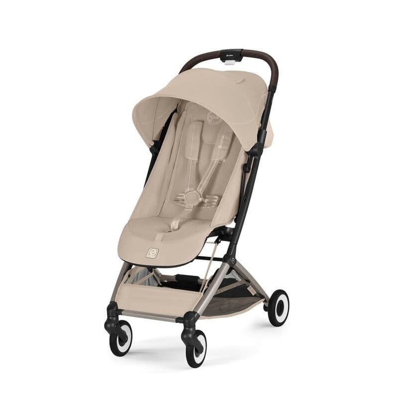 Poussette Orfeo 3, almond beige gold cybex 2026 — vue 1 sur 2