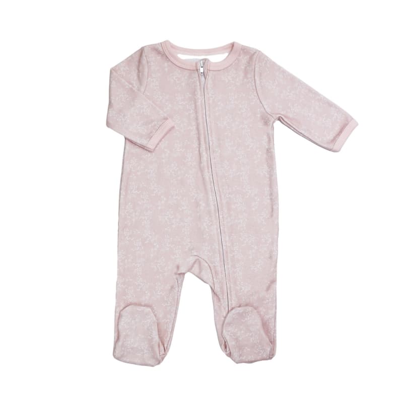 Pyjama Coton Zip, rose 3m trois kilos sept e-24