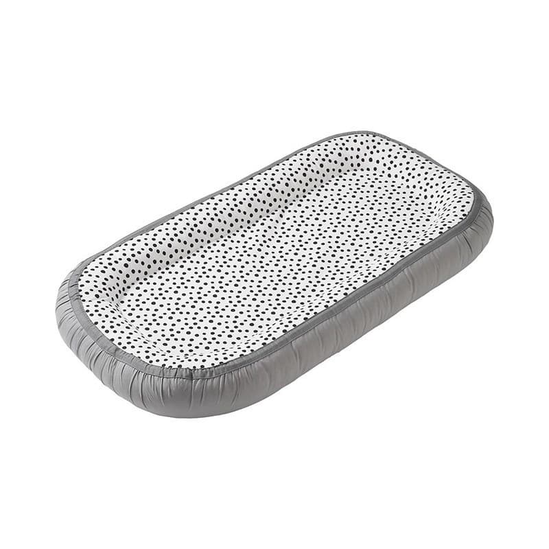 Cozy Nest Plus Happy Dots Gris, happy dots gris 93 x 50 x 12 cm. matelas: 70 x 27