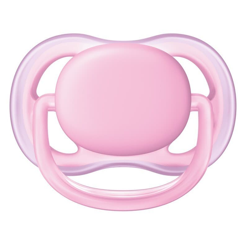 2 - Sucettes Ultra Aerees - 0/6 Mois - Rose/orange — vue 1 sur 5