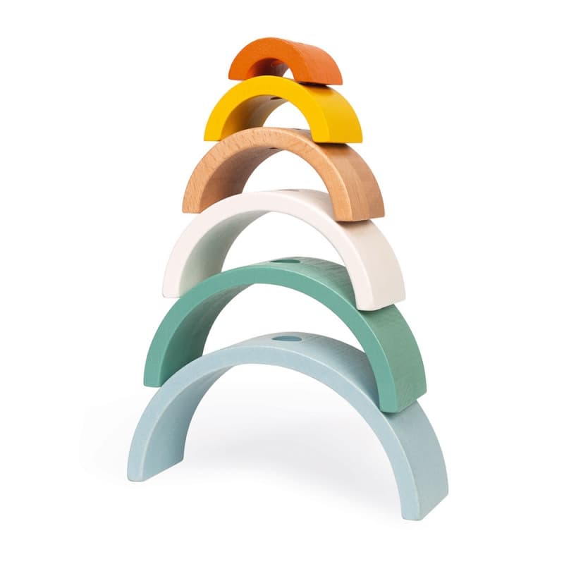Sweet Cocoon - Tortue Arc-en-ciel, jouets d'eveil janod multicolore 23 x 8 x 11,5 collection 2020 — vue 3 sur 6