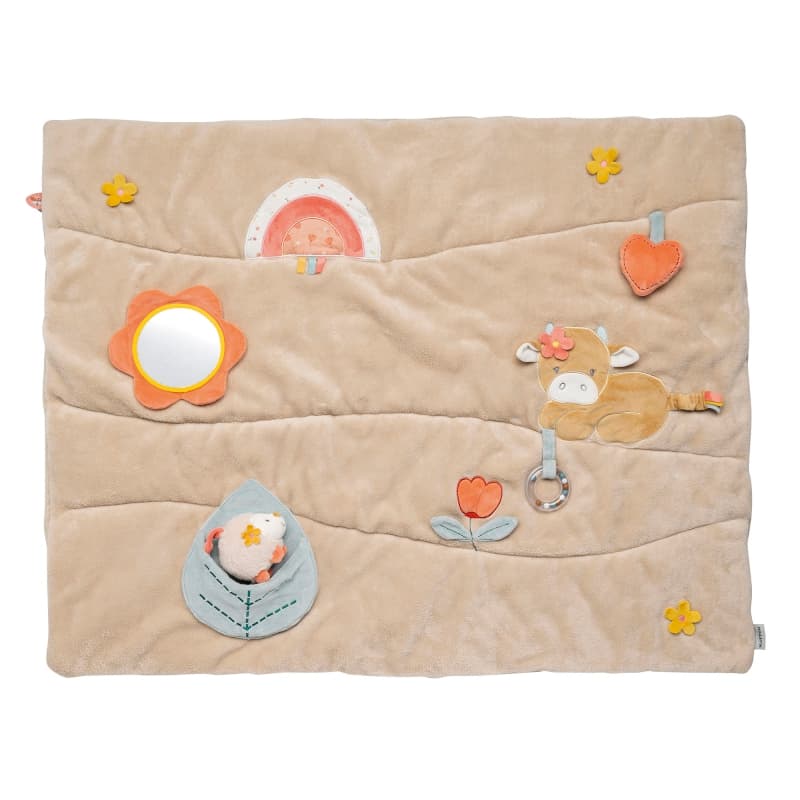 Tapis d'Eveil pour Arche en Bois, mila, zoë & lana nattou 80*100cm — vue 1 sur 2