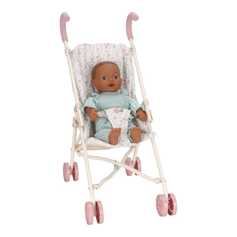 Poussette pour Poupee en Metal, rose little dutch — vue 17 sur 22