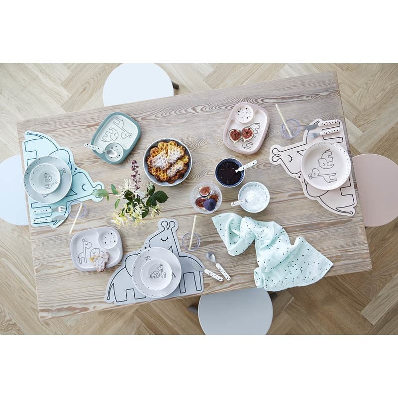 Yummy Mini Coffret Repas Dreamy Dots Rose, dreamy rose