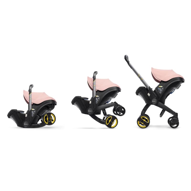 Doona+ Siege Auto/poussette 2 en 1, siege auto et poussette 2 en 1 doona blush pink / rose — vue 2 sur 5