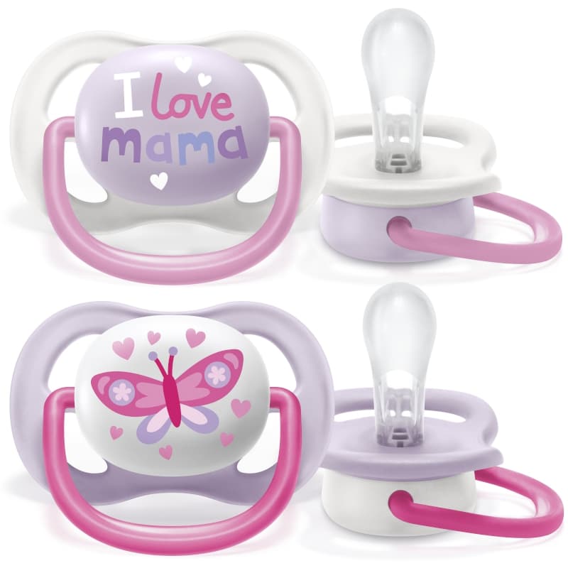 Scf080/02 Sucettes Air 0-6 Girl Love, philips avent 5 x 10,8 x 12,6 — vue 4 sur 7