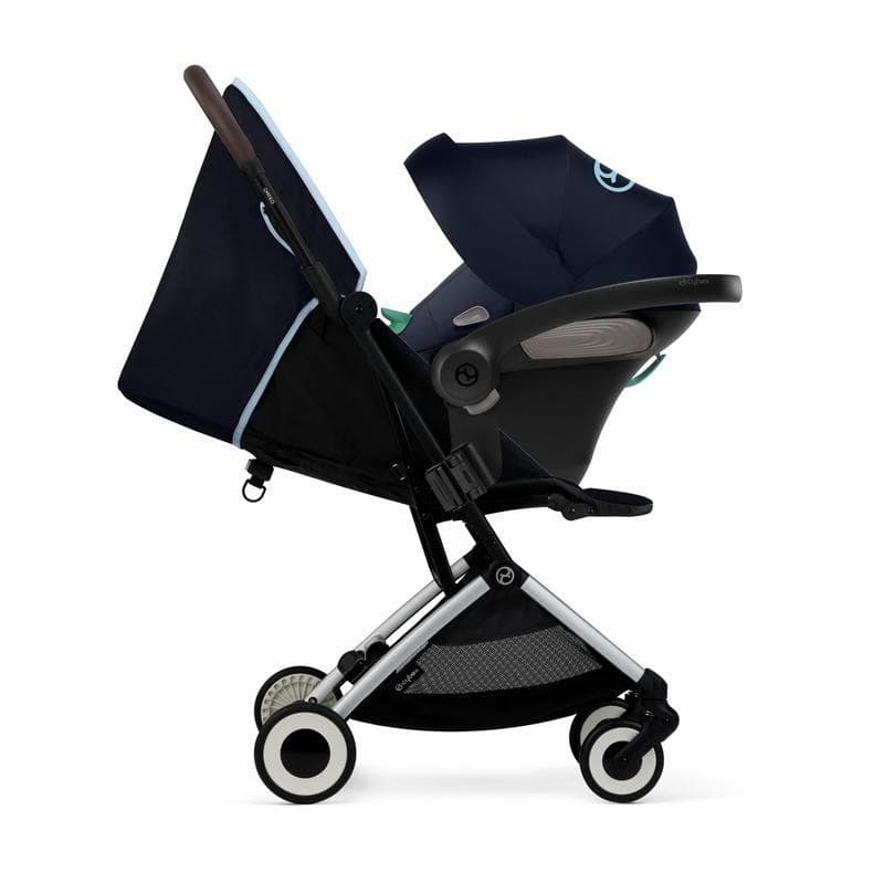 Poussette Orfeo - Ocean Blue | Cybex, cybex gold cybex bleu 77 x 52 x 102 cm — vue 7 sur 10