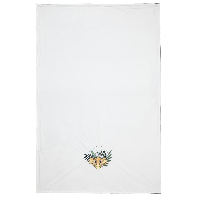 Couverture Bi-matiere, roi lion star disney multicolore 100x150cm 2022 — vue 2 sur 2
