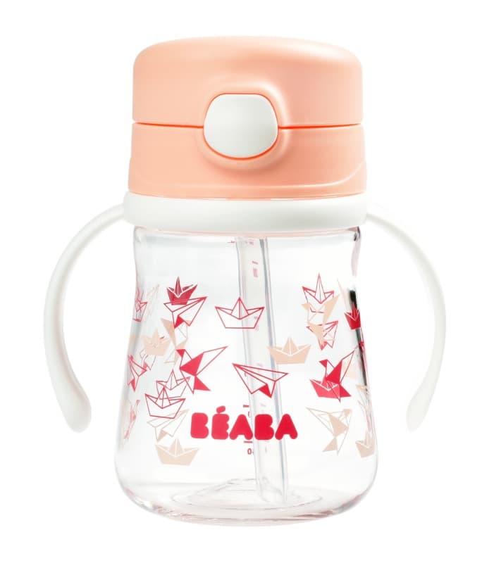 Tasse Paille 240 Ml - Light Pink, repas beaba light blue 240 ml — vue 2 sur 3