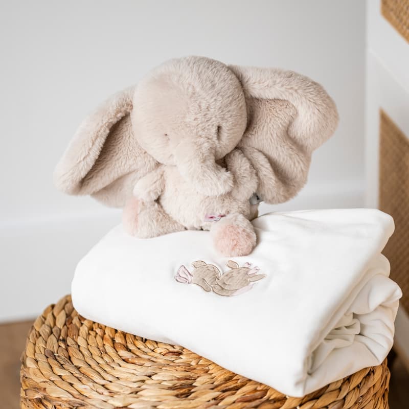 Peluche Elephant, sable 30cm fanfan nattou 25/07 — vue 3 sur 7