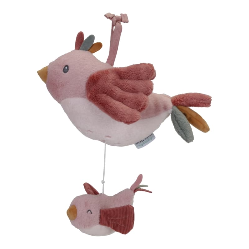 Boite a Musique Oiseaux, rose 0m+ flowers & butterflies little dutch 05-24 — vue 1 sur 3