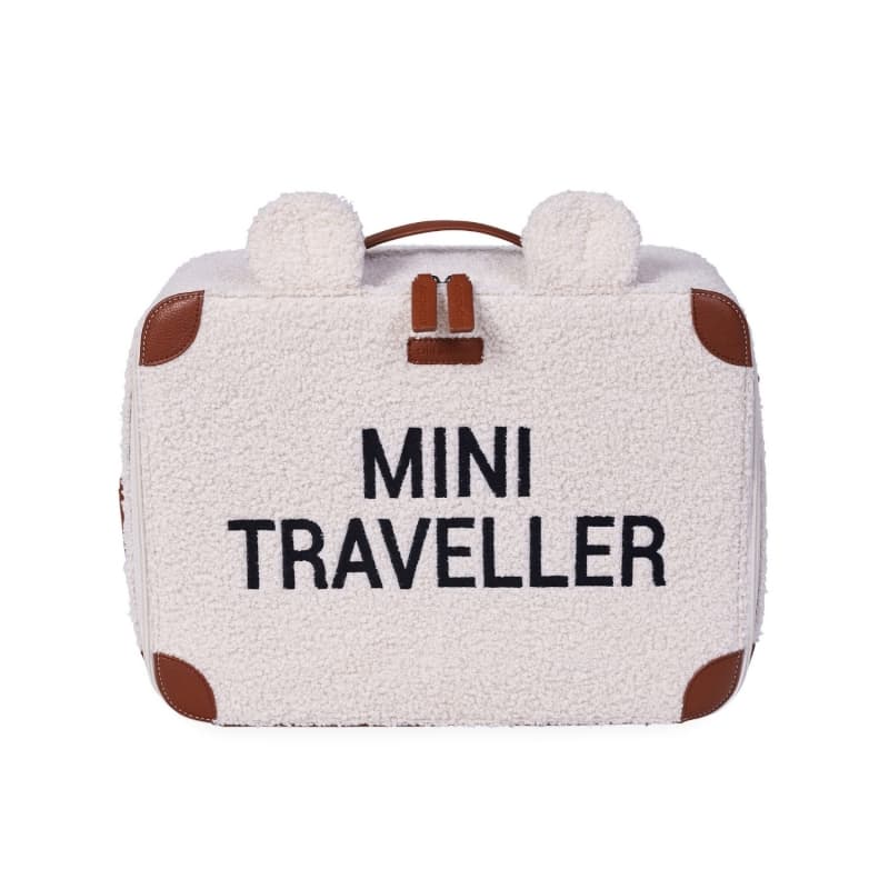 Kids Suitcase Mini Traveller T, teddy offwhite childhome — vue 1 sur 4