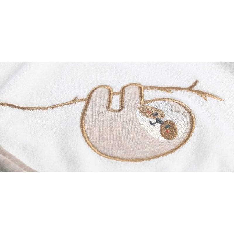 Lot de 2 Bavoirs Bandana Roses Moris Sacha, rose clair permanent — vue 4 sur 4