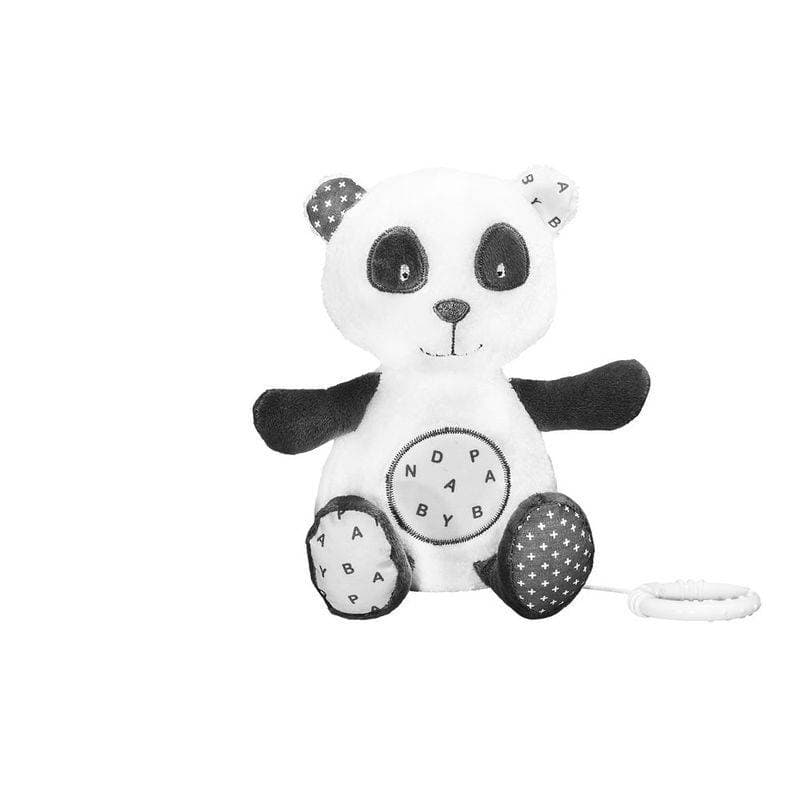 Mini Musical Chao Chao, chao chao sauthon baby deco blanc - gris fonce - n — vue 2 sur 2