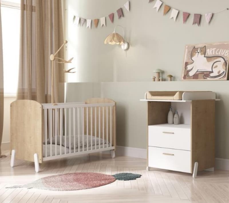Naili Duo Lit 60*120 + Commode/pal — vue 1 sur 4